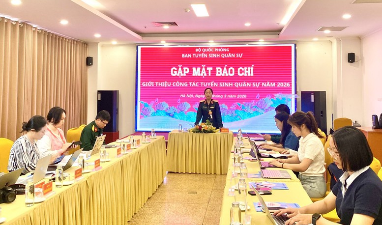 Tuyển sinh quân sự năm 2026: Tăng mạnh chỉ tiêu, thêm phương thức xét tuyển mới