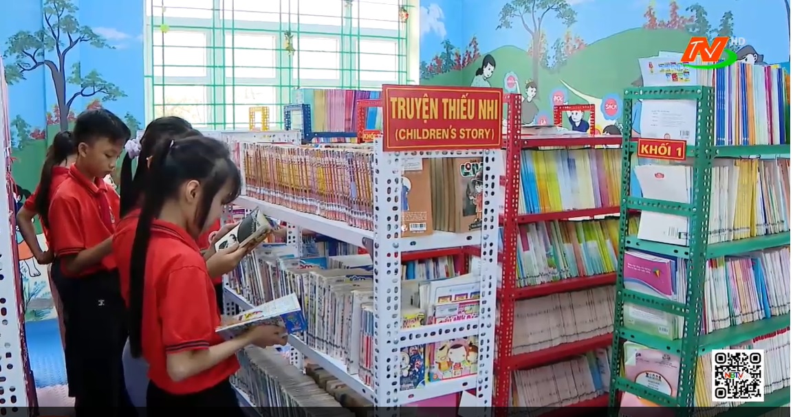 Lan tỏa văn hóa đọc tại Trường Tiểu học Liêm Chính