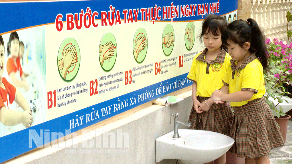 Tăng cường phòng, chống bệnh tay chân miệng ở các trường mầm non