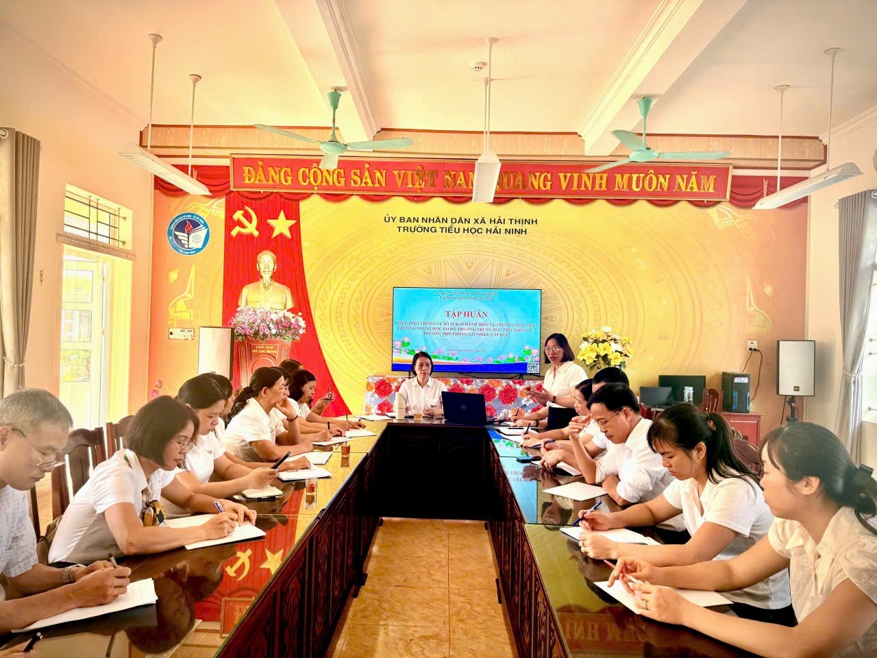 Trường Tiểu học Hải Ninh: sẵn sàng đổi mới – thực hiện hiệu quả điều lệ trường tiểu học theo thông tư 15/2026/TT-BGDĐT
