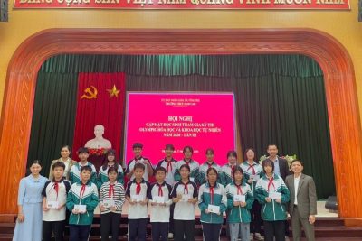 TRƯỜNG THCS NAM CAO VINH DANH HỌC SINH ĐẠT GIẢI TRONG KỲ THI KỲ THI OLYMPIC HÓA HỌC VÀ KHOA HỌC TỰ NHIÊN LẦN THỨ III – NĂM 2026