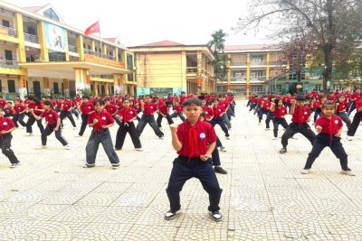 Ngày mai, 27/3, hơn 700 nghìn học sinh toàn tỉnh Ninh Bình đồng diễn võ nhạc Vovinam