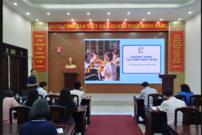 Ninh Bình tăng cường phối hợp triển khai Chương trình Thư viện thân thiện Room to Read trong các trường tiểu học