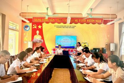 Trường Tiểu học Hải Ninh: sẵn sàng đổi mới – thực hiện hiệu quả điều lệ trường tiểu học theo thông tư 15/2026/TT-BGDĐT