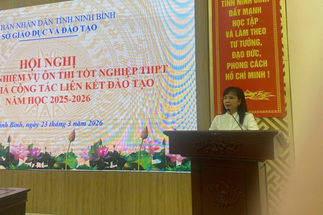 Hội nghị triển khai nhiệm vụ ôn thi tốt nghiệp THPT và đánh giá công tác liên kết đào tạo năm học 2025-2026