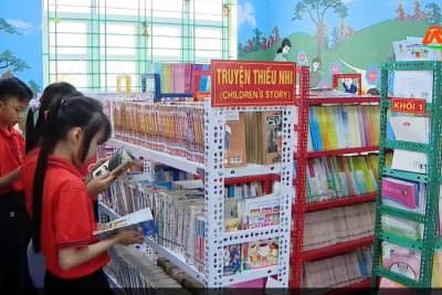 Lan tỏa văn hóa đọc tại Trường Tiểu học Liêm Chính
