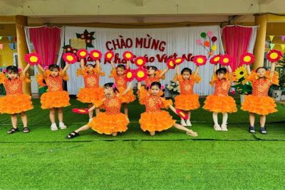 Trường Mầm non Trực Mỹ tổ chức các hoạt động chào mừng ngày Nhà giáo Việt Nam 20/11