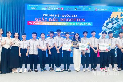 Đoàn Ninh Bình khẳng định vị thế tại Cuộc thi “Robotics- vì cuộc sống tốt đẹp Việt Nam 2025-2026”