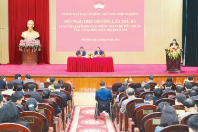 Đội ngũ nhà giáo Ninh Bình tham gia ứng cử đại biểu Quốc hội và HĐND