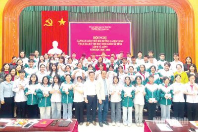 Ghi nhận qua Kỳ thi chọn học sinh giỏi THCS cấp tỉnh năm học 2025-2026