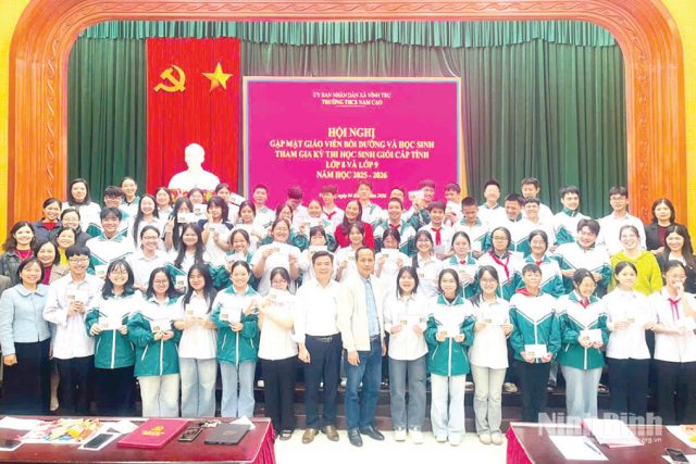 Ghi nhận qua Kỳ thi chọn học sinh giỏi THCS cấp tỉnh năm học 2025-2026