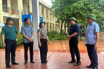 Ngành Giáo dục tỉnh Ninh Bình sẵn sàng phương án phòng, chống bão số 3