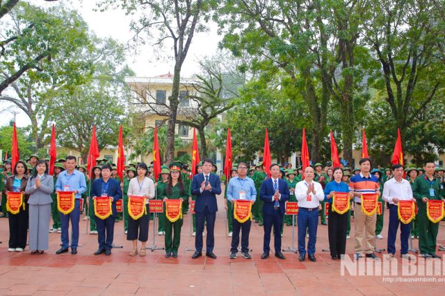 Khai mạc Hội thao Giáo dục quốc phòng và an ninh học sinh THPT tỉnh Ninh Bình lần thứ I, năm học 2025 – 2026