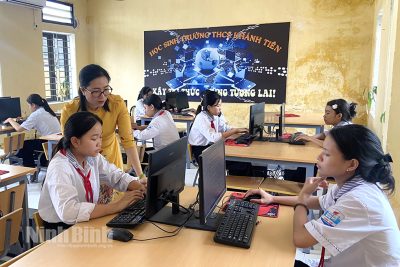 Ngành Giáo dục Yên Khánh: Chủ động trang bị kỹ năng số cho học sinh
