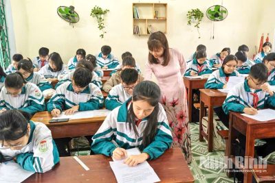 Ninh Bình phê duyệt 40.181 chỉ tiêu tuyển sinh vào lớp 10 THPT công lập năm học 2026-2027
