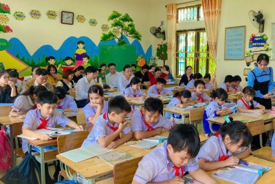 Trường Tiểu học Khánh Thuỷ sinh hoạt chuyên môn theo nghiên cứu bài học