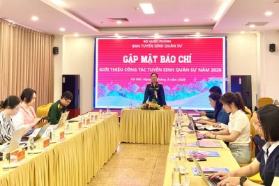 Tuyển sinh quân sự năm 2026: Tăng mạnh chỉ tiêu, thêm phương thức xét tuyển mới