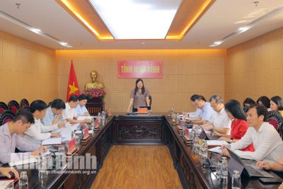 UBND tỉnh nghe báo cáo tình hình thực hiện một số nhiệm vụ trọng tâm của ngành Giáo dục