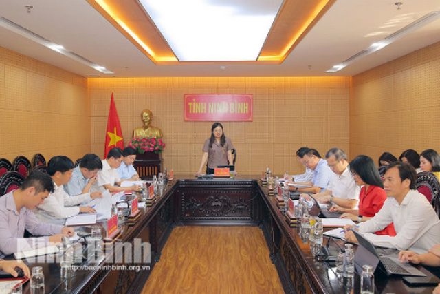 UBND tỉnh nghe báo cáo tình hình thực hiện một số nhiệm vụ trọng tâm của ngành Giáo dục